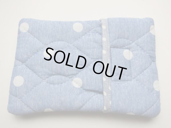 画像2: Pillowcase(ドット柄)blue (2)