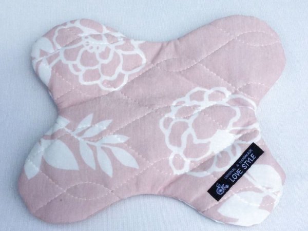 画像1: Pillowcase（骨-ドット柄)pink (1)