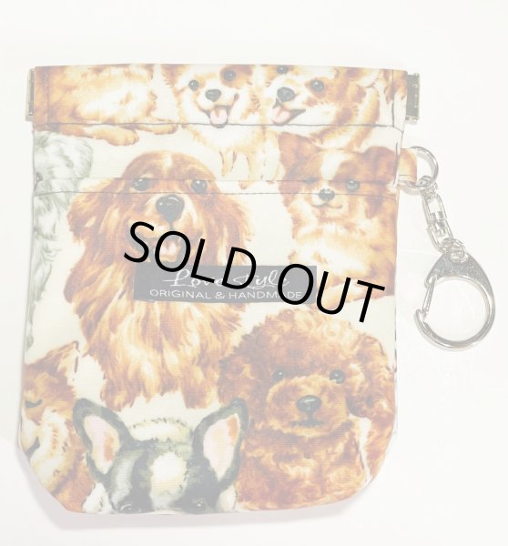 画像1: 消臭マナーポーチ(smily WAN)waite防水加工 (1)