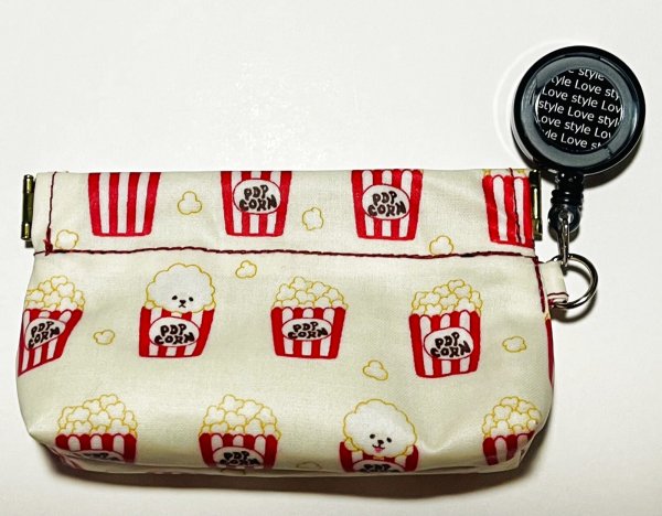 画像1: トリーツポーチ(POPCORN DOG)防水加工 (1)