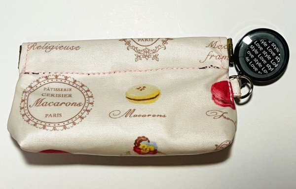 画像1: トリーツポーチ(happy sweets)防水加工 (1)